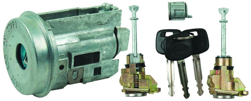 Replacement Ignition Barrel and Lock Set with Keys for Toyota Hilux Vigo