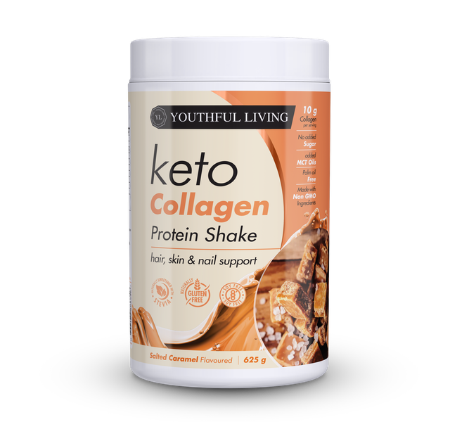 Keto Collagen Protein Shake - Salted Caramel | 625g - YL