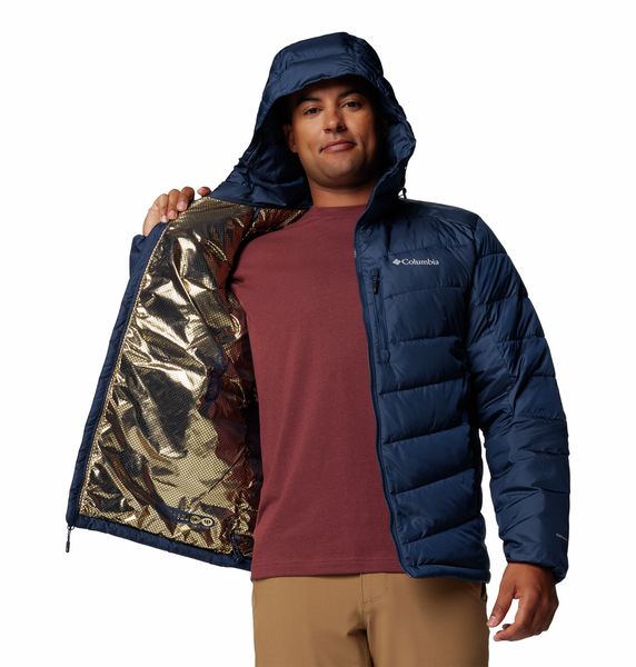 Columbia Men's Labyrinth Loop II Hooded Jacket Collegiate Navy