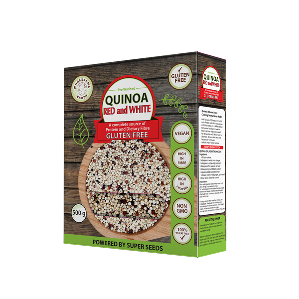 Wholesome Earth Gluten Free Quinoa Red &amp; White Blend 500g