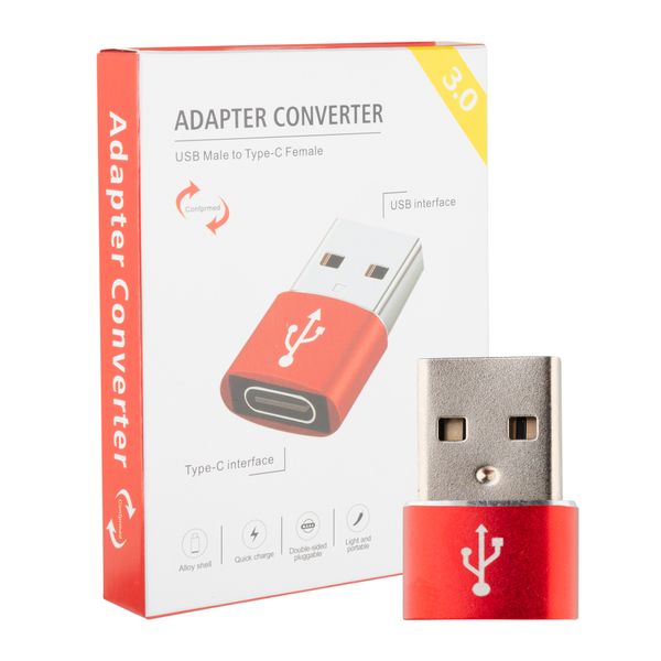 USB Male to Type C Female Converter Adapter