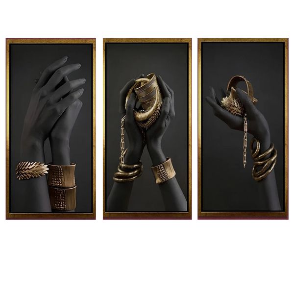 Grey, Gold Cotton Canvas cm Home Decor Wall Art