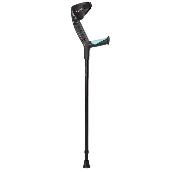 Tynor Elbow Crutch Adjustable, Black, Universal Size, 1 Unit