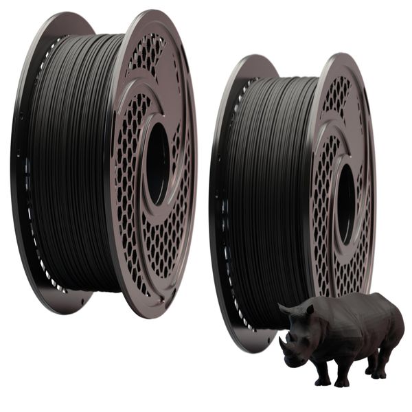 SA Filament 2-Pack ABS ECO 1.75mm - Black 1.75mm (2 x 1kg)