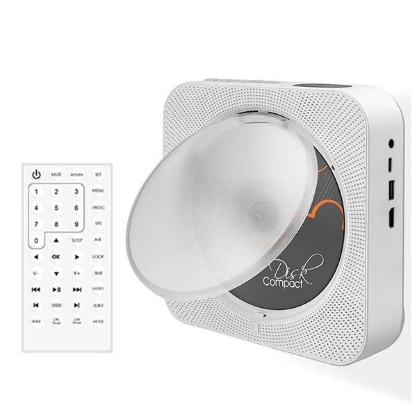 Portable DVD/CD Player with HiFi Sound/FM/USB/AUX/HDMI/Remote/Full Region