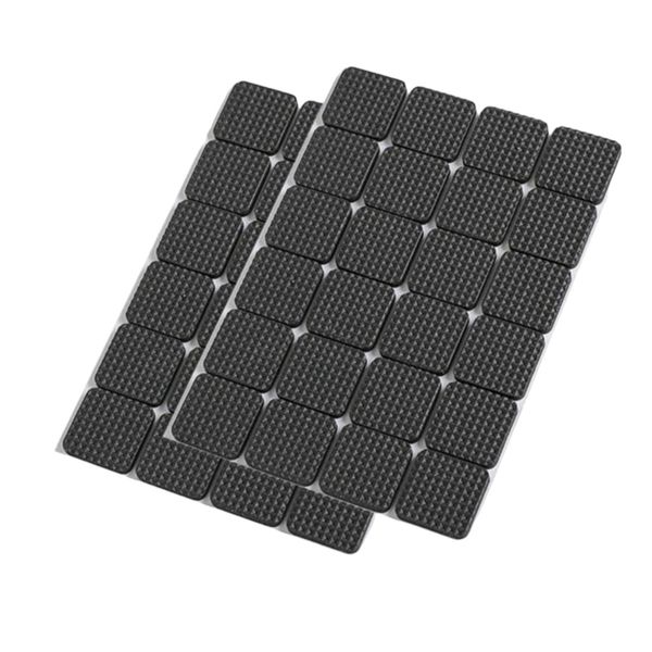 Non-Slip Square Furniture Pads - Set of 48 (2.2cm)