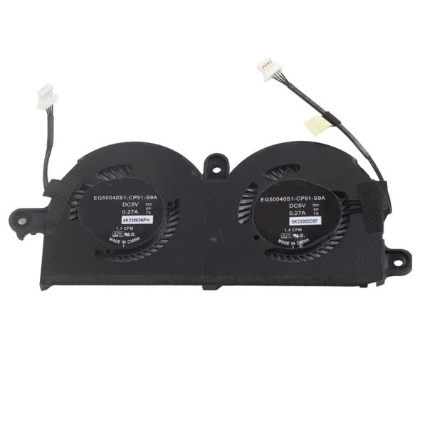 Laptop CPU Cooling Fan 4Pin for Dell XPS 13 9370 9380 0980WH 980WH ND55C19