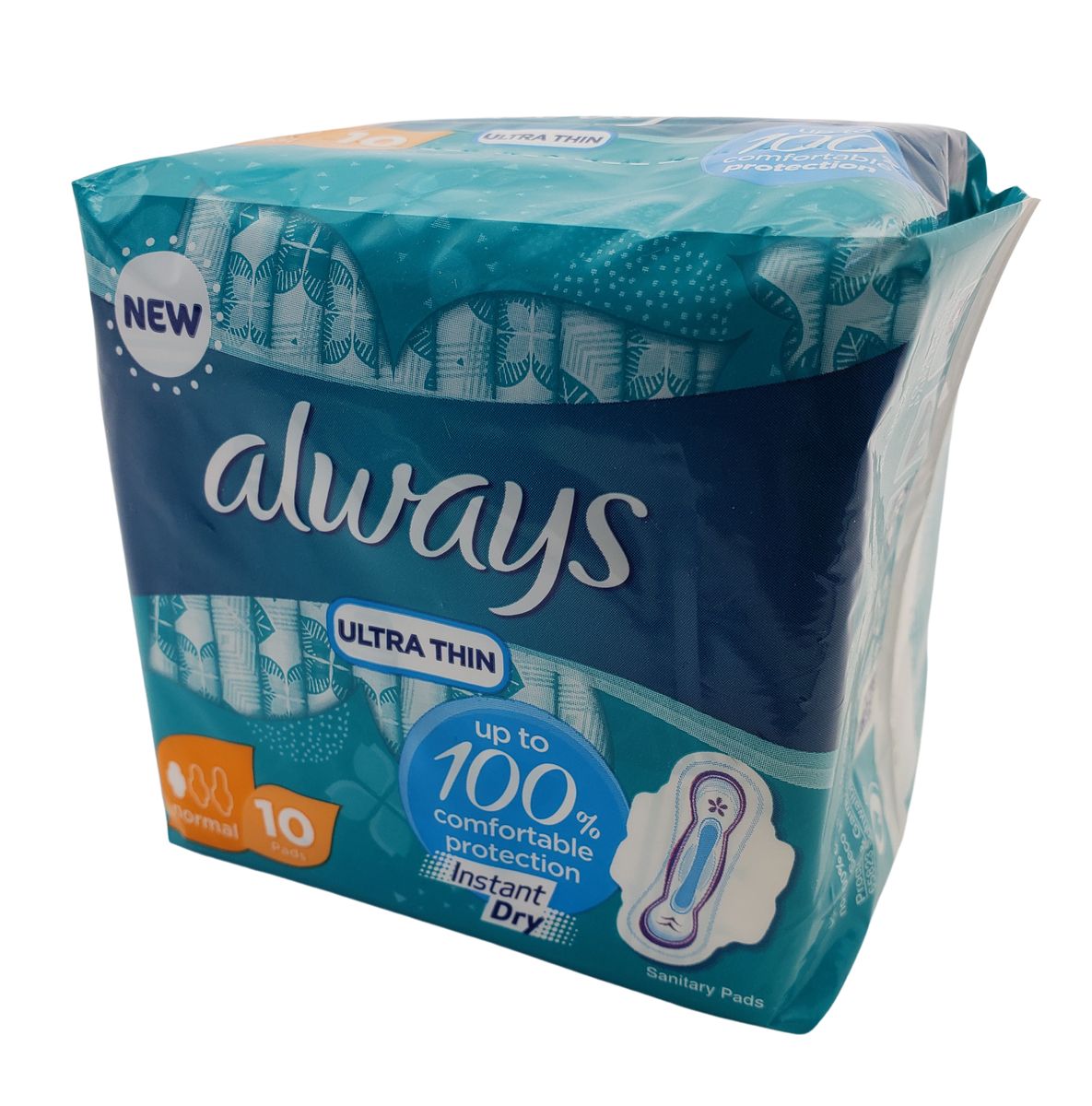 Always Ultra Thin Sanitary Pads x10 Normal Buy Online in South