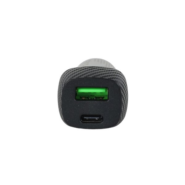 RED-E 30W Fast Car Charger Dual Port USB-C PD &amp; USB-A QC Output for Tablets