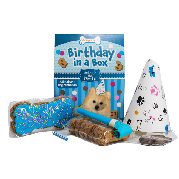 Wagalot Birthday In A Box - Party Box For Dogs