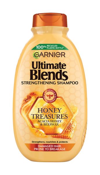 Garnier Ultimate Blends Strengthening Honey Treasures Shampoo 400ml