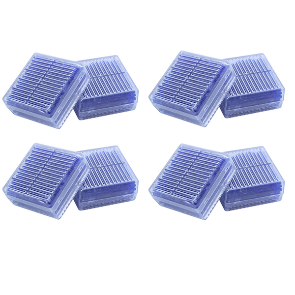 8Pcs Blue Indicating Silica Gel Desiccant Moisture for Absorb Box Reusable