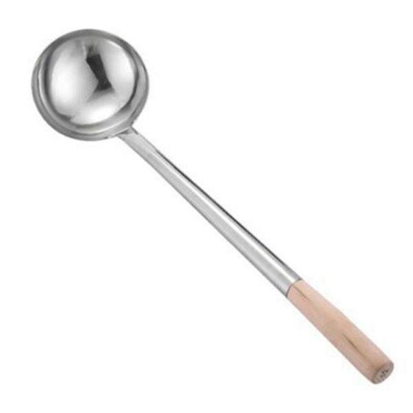 Long Handle Soup Ladle Cooking Utensils Ladle Spoon Wok Soup Spoon A