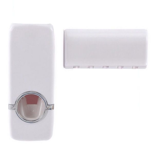 Automatic Toothpaste Dispenser &amp; Toothbrush Holder