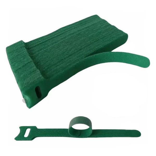 100PCS Adjustable Anti - Slip Nylon Plant Ties &amp; Straps for Climbing Plants
