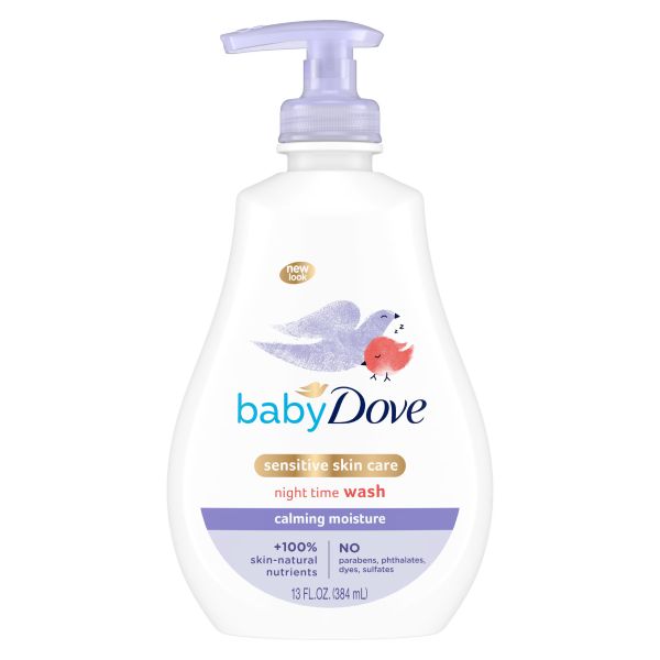 Baby Dove Calming Moisture Night time Head to Toe Bodywash 400ml