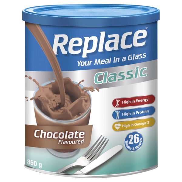 Replace Classic Chocolate - 850g