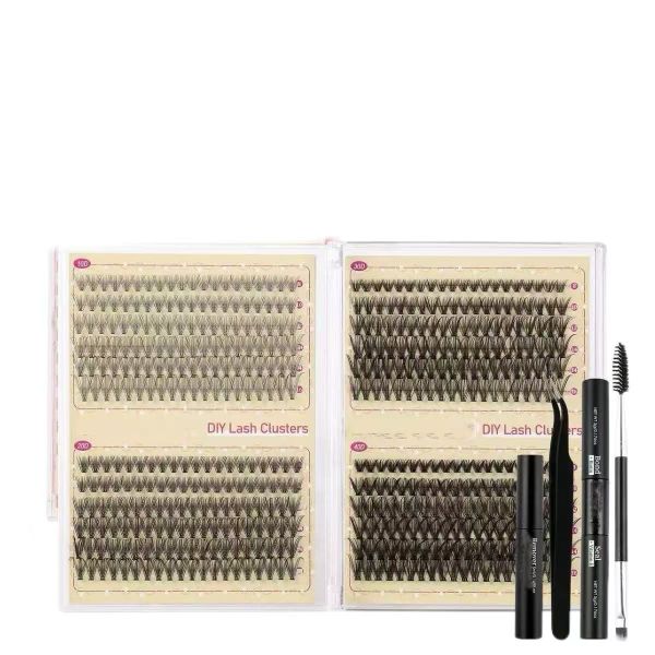 DIY Eyelash Extensions 8-16mm Mixed With 480Lash Clusters