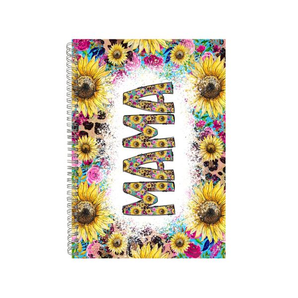 Wonderful Sunflower Mom Notebook Mother's Day Gift Idea A4 Notepad Pad 84
