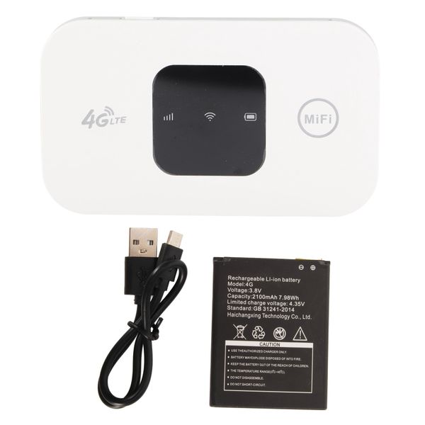 Portable 4G USB Modem - 10 Devices, 1500mAh