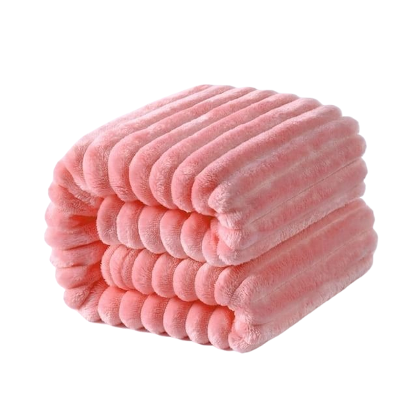 Cozzy Flannel Fleece Rush Fabric Quality Cover Sofa/Bed Throw Blanket