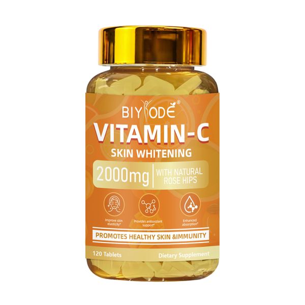 BIYODE 120 Tables Vitamin C Skin Whitening