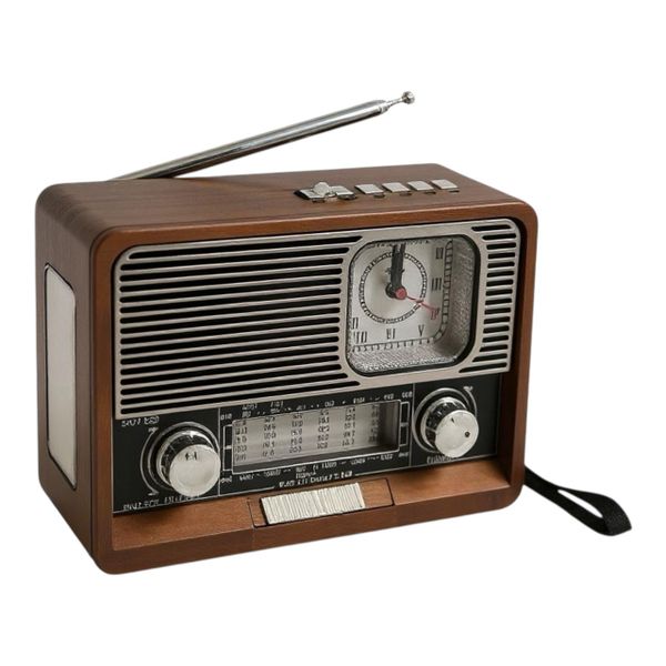 FM AM SW1-6 8Band Radio with USB/TF Music Player K-105