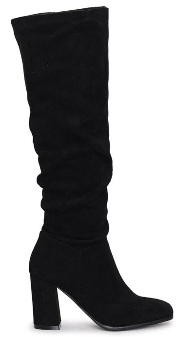 Linzi Ladies - TENNESSEE Soft Faux Suede Boots - Black Suede | Shop ...