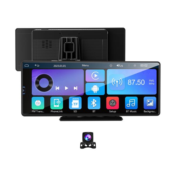 Vizia 10.26-Inch CarPlay &amp; Android Auto Touchscreen Display with HD Camera