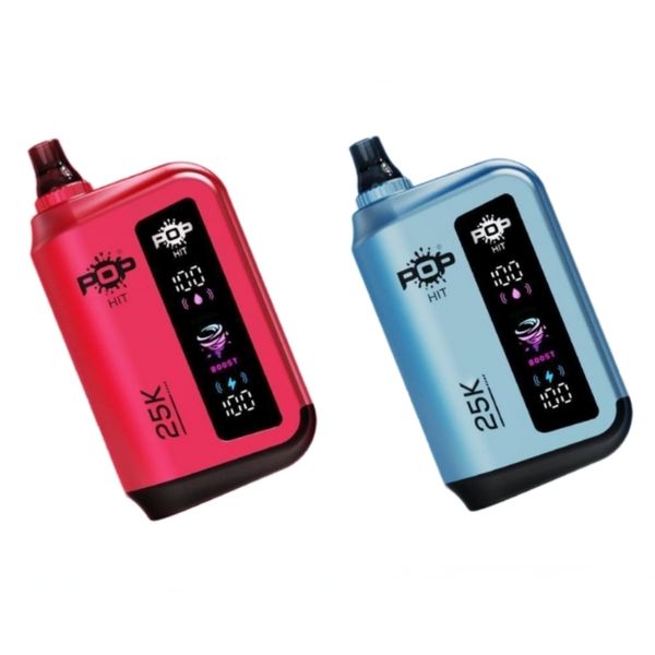 Pop Hits 25000 Puffs Vape - Cherry Candy &amp; Candy Floss (Pack of 2)