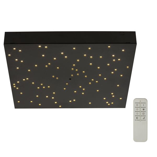Eurolux - Starry - Ceiling Light - LED - 8w - Black - 3000-4000K - Dimmable