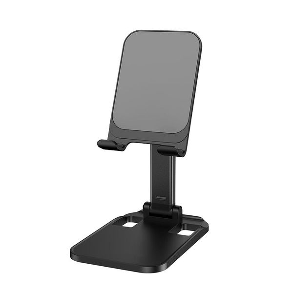 Adjustable Folding Aluminum Desktop Stand For Mobile Phones /Tables - White