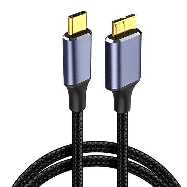10 Gbps USB C to Micro B External Hard Drive Cable USB-C Hard Drive Cable