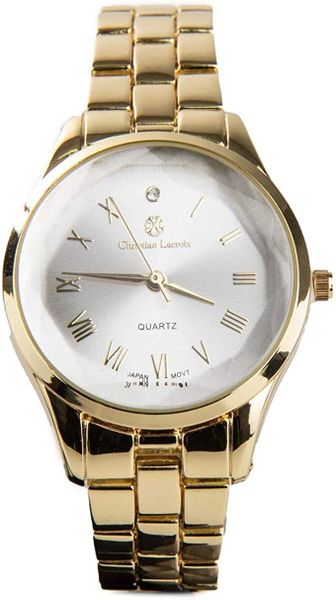 Christian Lacroix Women Gold, Silver Metal Analogue