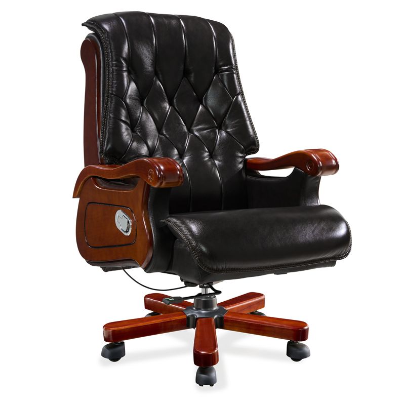 GOF Furniture - Leroy Black Office Chair