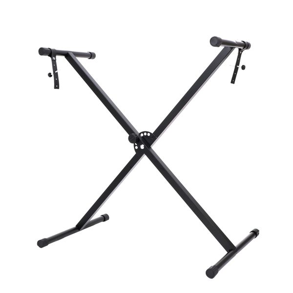7 Adjustable Single-X Keyboard Digital Piano Stands with Locking Straps,