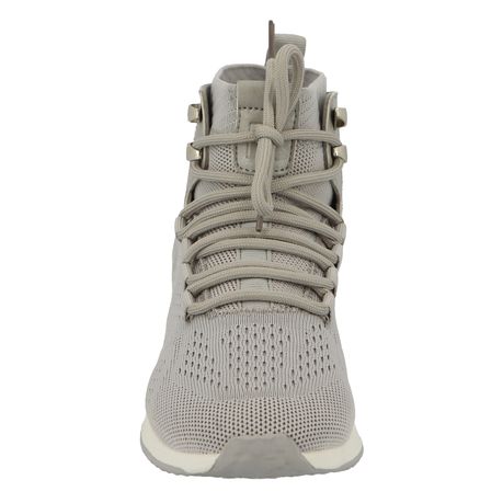 knit high top trainers