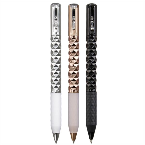 Geometric Metal Crinkle Pen Fidget Multicolor