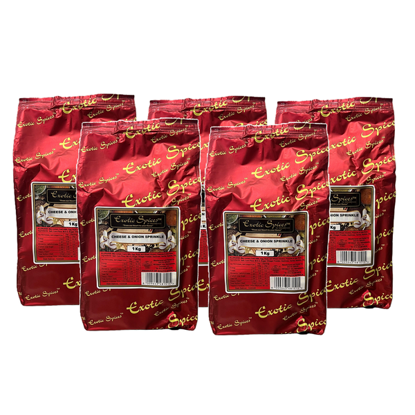 Exotic Spices Cheese and Onion Sprinkle - 5 pack