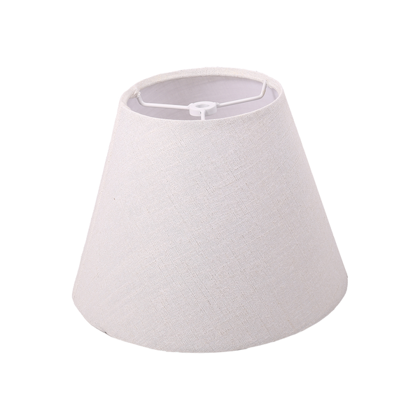 Lamp Shade Linen Fabric White Lamp Shade Small 5 Inch Top Diameter x 9 Inch
