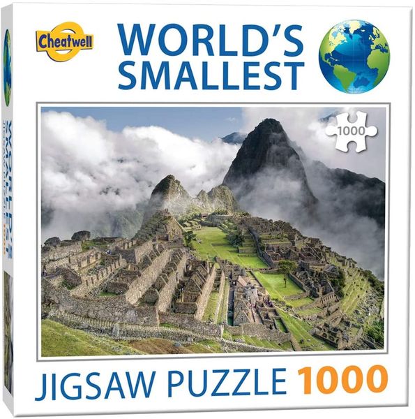World's Smallest 1000 Piece Puzzle-Machu Picchu
