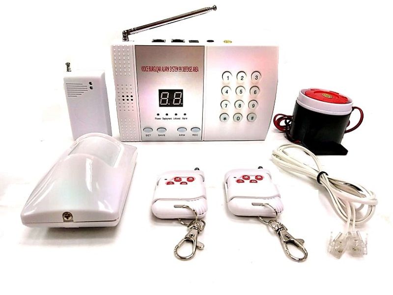 High Safety Smart Burglar Alarm System