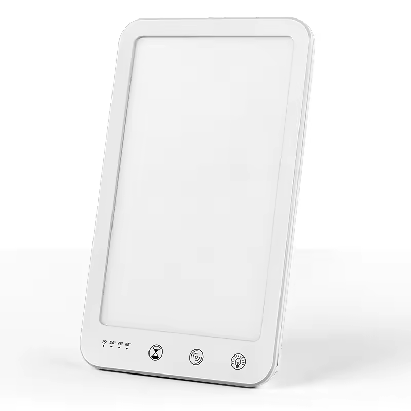 LED Therapy Lamp: UV-Free Adjustable Light for Mood-Boosting