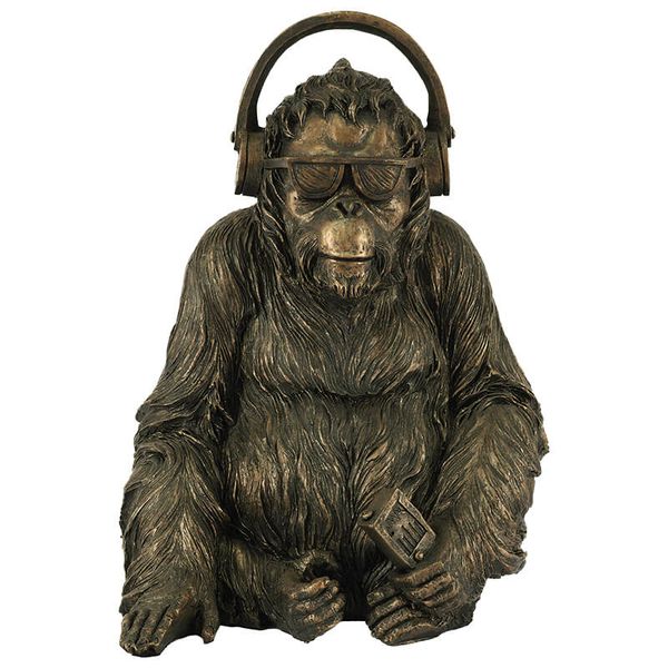 Orangutan with Headphones 24cm