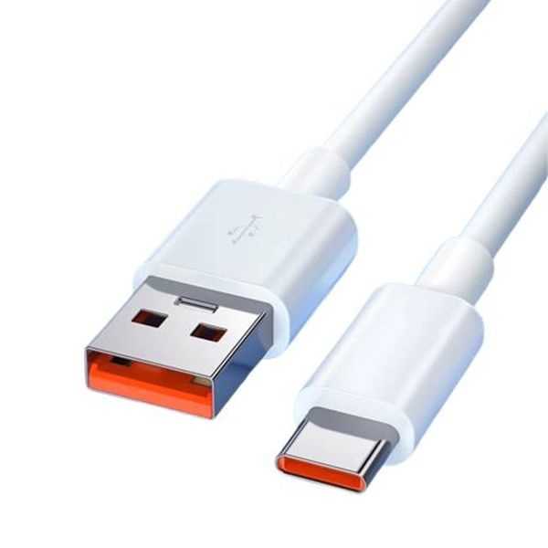 65w Usb-C Type C Super Fast/Quick Charger Orange Cable/Cord Android only