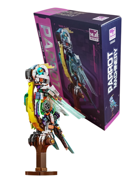 Mechanical Parrot Building Block Set