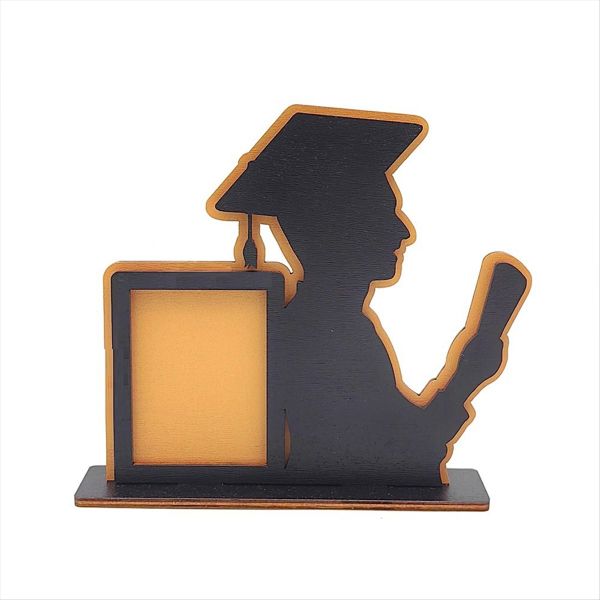 Class of 2024 Graduation Frame Wooden Graduation Picture Frame C