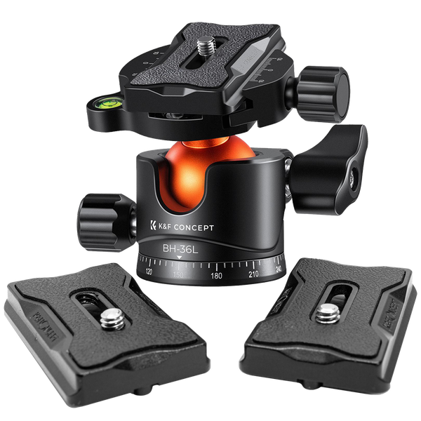 K&amp;F 36mm Metal Tripod Ball Head for Load Capacity up to 16KG | KF31.044V1