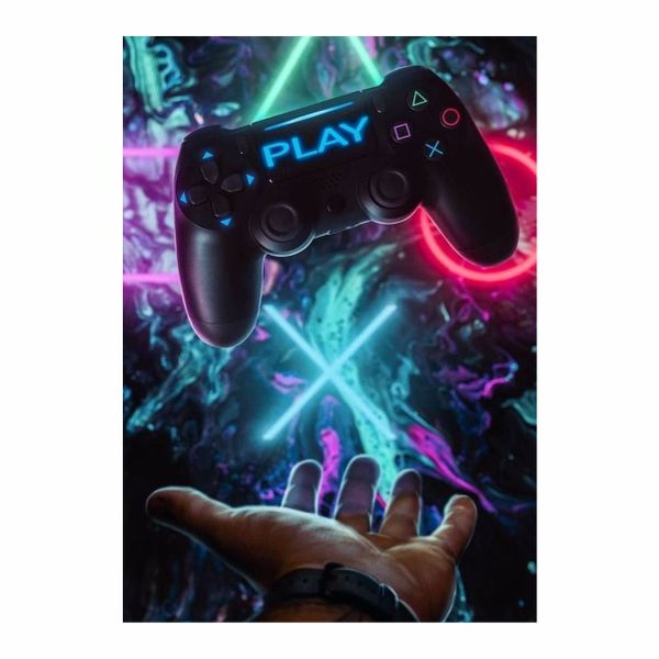 Gaming Life Splash - A1 Poster