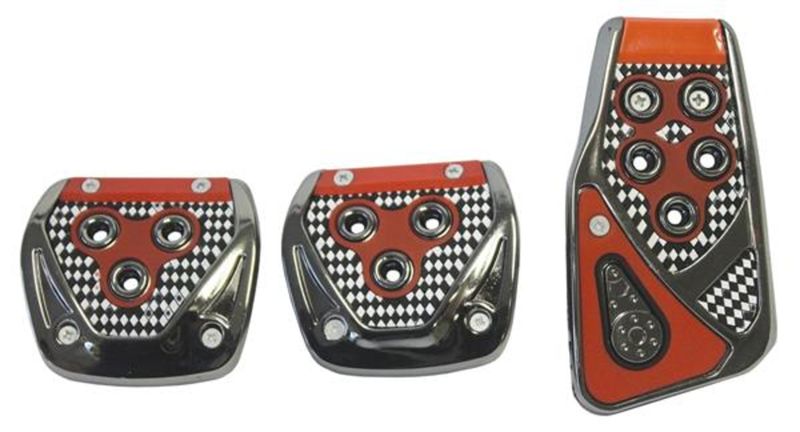 Pedal Pad Red 3piece Set